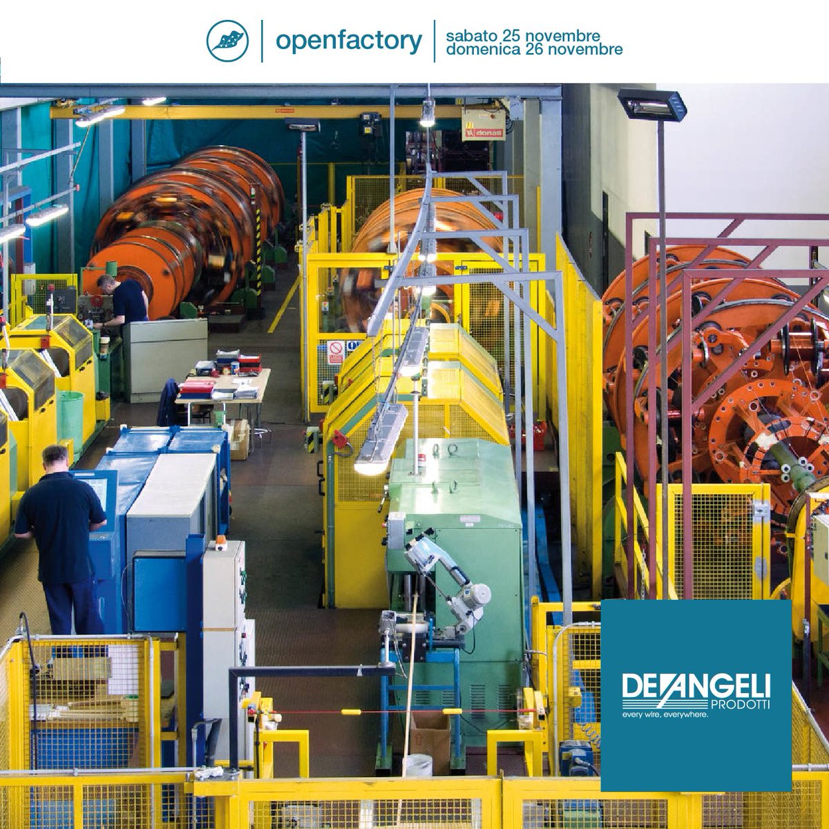 OpenFactoryIT's tweet image. DE ANGELI PRODOTTI

📍 Visita l'azienda sabato 25 e domenica 26 novembre in Viale dell'Industria 1 a Bagnoli di Sopra (PD)

👉 Maggiori informazioni su: open-factory.it/de-angeli-prod…