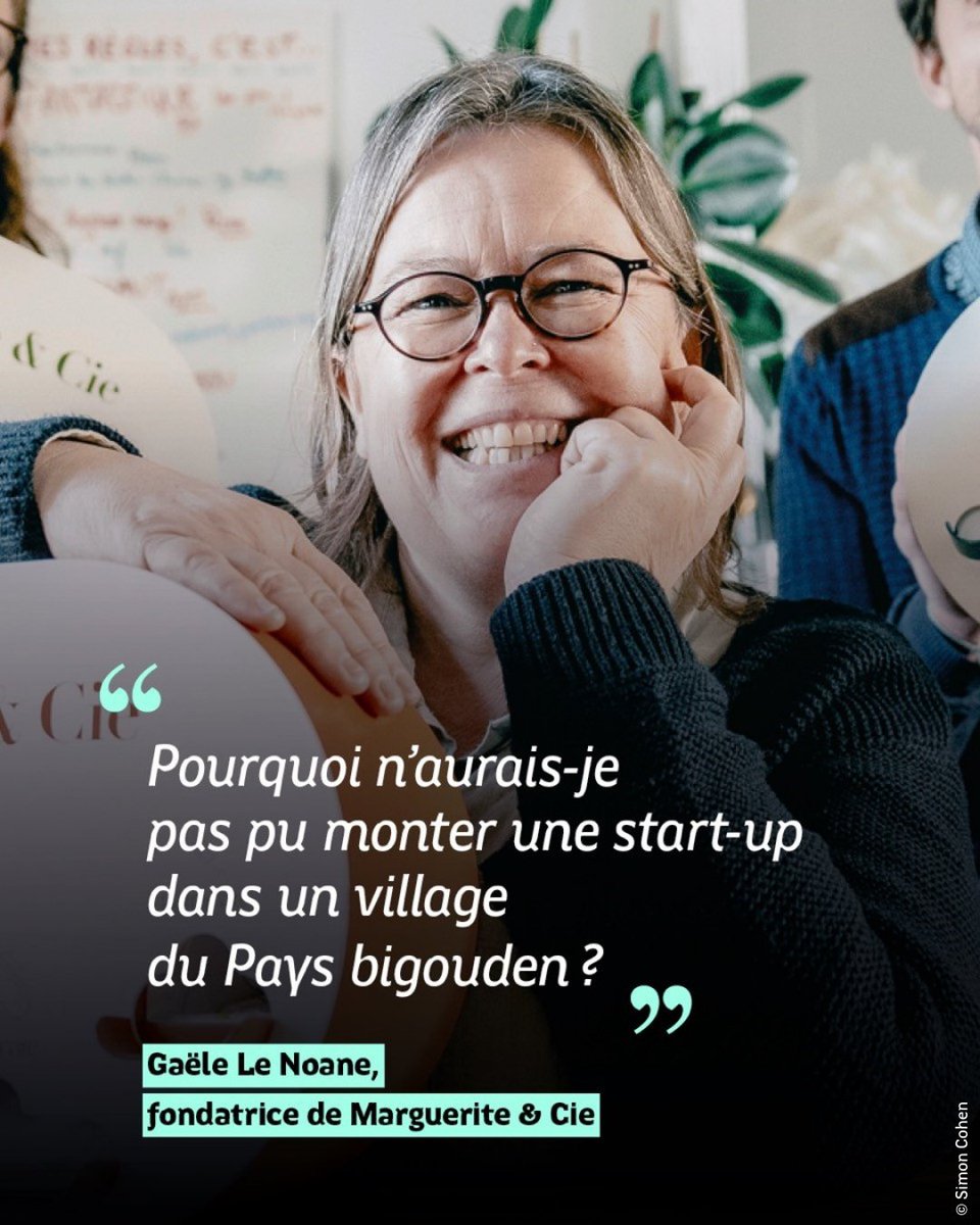 🩸 Lutter contre la précarité menstruelle : c'est l'engagement de Gaële Le Noane qui a créé <a href="/MargueriteEtCie/">Marguerite & Cie</a>.

🗞️ Son portrait à découvrir dans notre magazine le B (page 19) 

👉 bretagne.bzh/Bmagazine