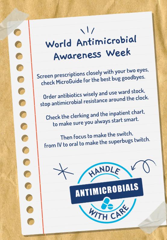 Read our poem about antimicrobial resistance…💊💉🦠 #WAAW2023 #AntibioticGuardian #antibioticresistance