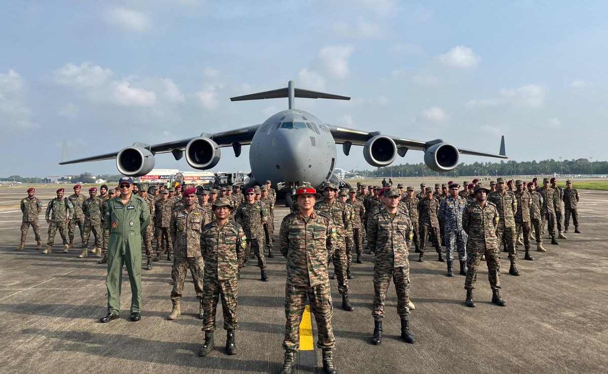 Indian Armed Forces contingent departed for #Australia to participate in the 2nd edition of Joint Military Exercise #AustraHind_2023, being conducted in Perth, Australia from 22 Nov to 06 Dec 2023. The Exercise aims to foster collaborative partnership and share best practices…