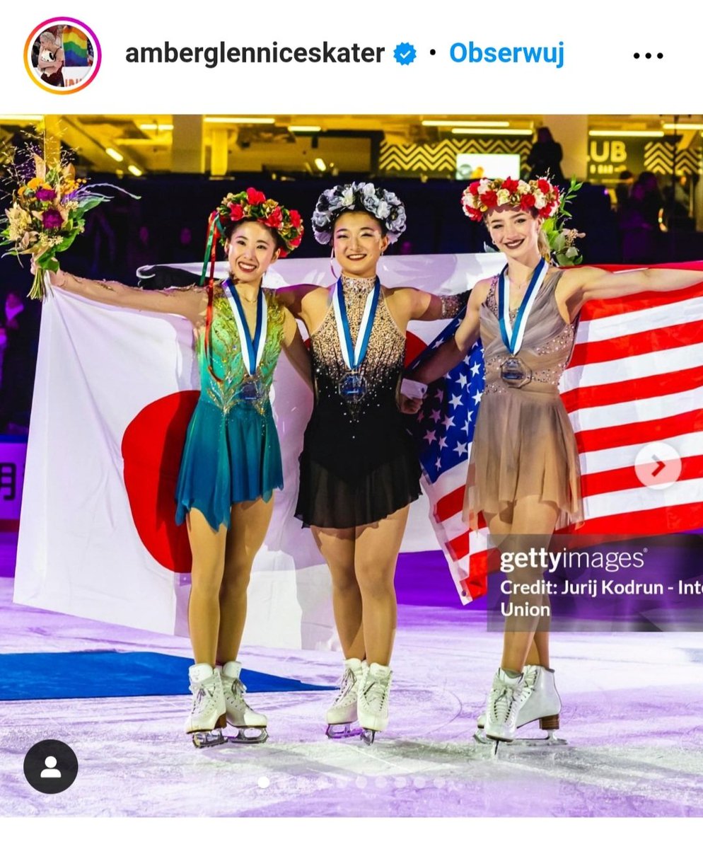 NoNameFace10's tweet photo. Via Amber Glenn's IG (@/amberglenniceskater)
Let's prolong the moment of happiness that happened in Espoo! 👌🌺👏❤🌻👑🥺🥺
#RionSumiyoshi #住吉りをん #坂本花織 #KaoriSakamoto #AmberGLENN
#GPEspoo #GPFigure https://t.co/T0tEvnseUN