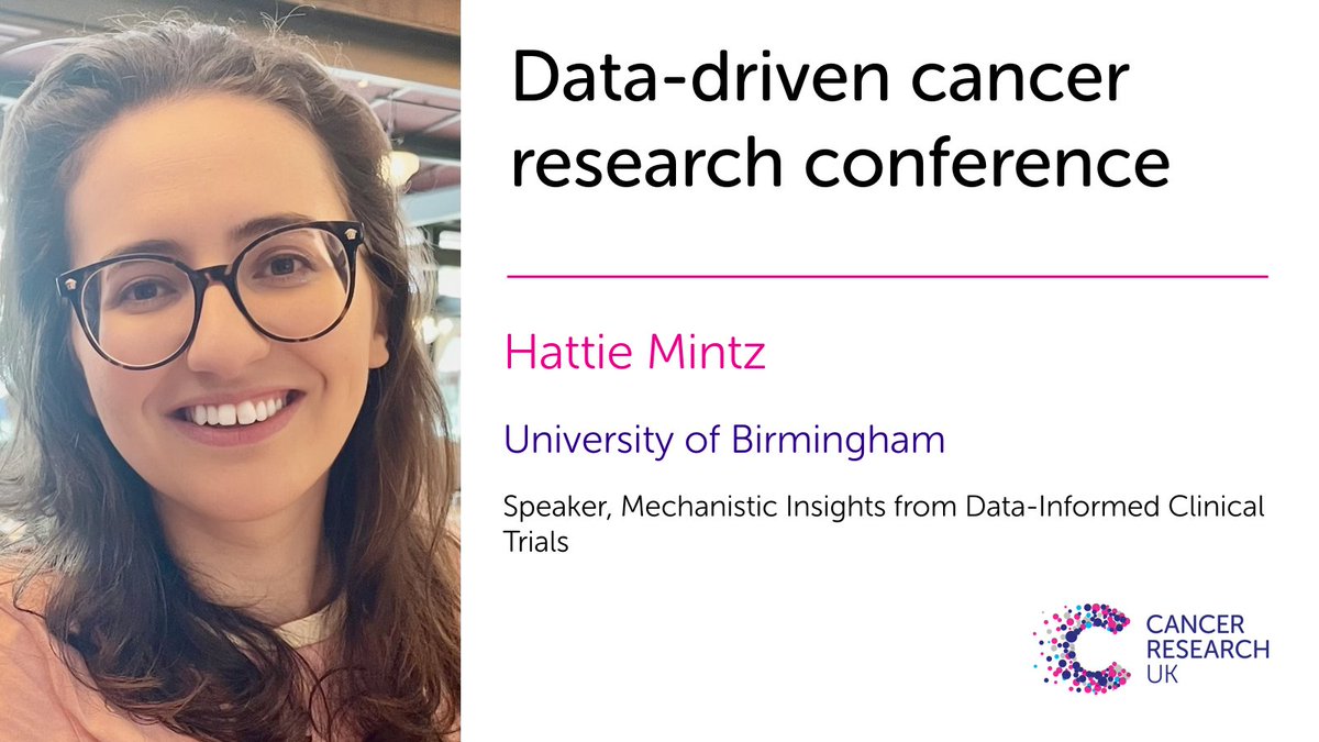 CRUKresearch's tweet image. Our next speaker Hattie Mintz from @UoBMBChB &amp;amp; @MRCCTU is currently working on STEMPEDE and @BladderPath trials. Hattie will share her work on using #RoutineData to identify #Clinicaltrial outcomes.

Register now: bit.ly/3J9vQa3

@HattieMintz | @unibirmingham
