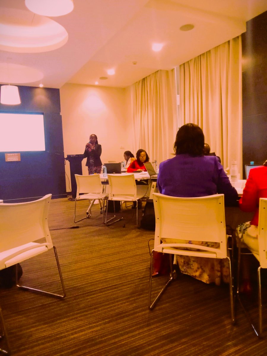 Partnership Manager @ecdnetwork_ke sensitizing the participants on the National Nurturing Care Advocacy Strategy and it's relationship to Child Caregiver Curriculum inaddition to the role that each organization would play to influence the objectives @af_ecn @aphrc @Kidogo_ECD