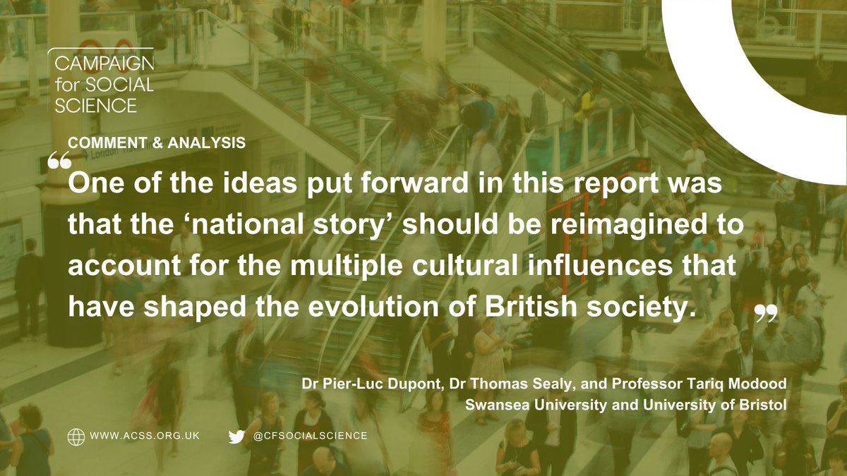 Campaign for Social Science (@cfsocialscience) on Twitter photo Drawing on the landmark CMEB report, <a href="/PierLucDupont/">Pier-Luc Dupont</a> of <a href="/SwanseaUni/">Swansea University</a>, and <a href="/SealyThomas/">Thomas</a> and <a href="/TariqModood/">Tariq Modood</a> of <a href="/BristolUni/">University of Bristol</a> discuss how multiculturalist policies can address the UK’s race- and faith-based challenges in our latest #Election24 blog.
Read now ➡️ acss.org.uk/reviving-multi… Drawing on the landmark CMEB report, <a href="/PierLucDupont/">Pier-Luc Dupont</a> of <a href="/SwanseaUni/">Swansea University</a>, and <a href="/SealyThomas/">Thomas</a> and <a href="/TariqModood/">Tariq Modood</a> of <a href="/BristolUni/">University of Bristol</a> discuss how multiculturalist policies can address the UK’s race- and faith-based challenges in our latest #Election24 blog.
Read now ➡️ acss.org.uk/reviving-multi…