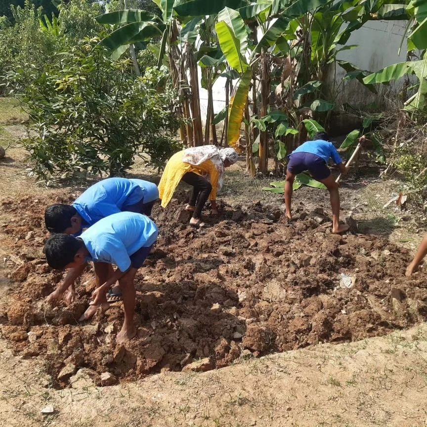 RiseIndia2030's tweet photo. School #nutritiongardens & household #kitchengardens as a means to improve #nutrition, as a part of the #firstthousanddays program are gaining popularity in our communities - additional 2.5K units being planned
#nutritiongardening
#kitchengardens #backyardgarden #vegetablegarden https://t.co/0dvCCVPGOt
