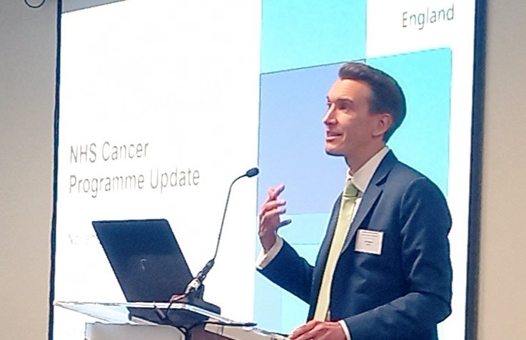 Ed Rose, Director of the NHS Cancer Programme <a href="/NHSEngland/">NHS England</a>, outlines plans to drastically improve early diagnosis of #cancer and address health inequalities, focusing on #lungcancer and #bowelcancer <a href="/Policy_Projects/">Public Policy Projects</a> cancer care conference