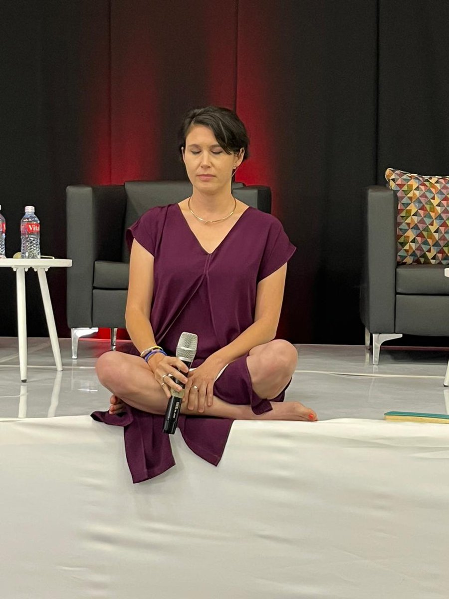 Suzanne Mieko (Senior Program Manager for Art with Heart at TICAH) led a dynamic session on mindfulness and connection at the African Crossroads gathering in Lusaka, Zambia. Sharing insights on our work in integrating art and culture. #AfricanCrossroads2023