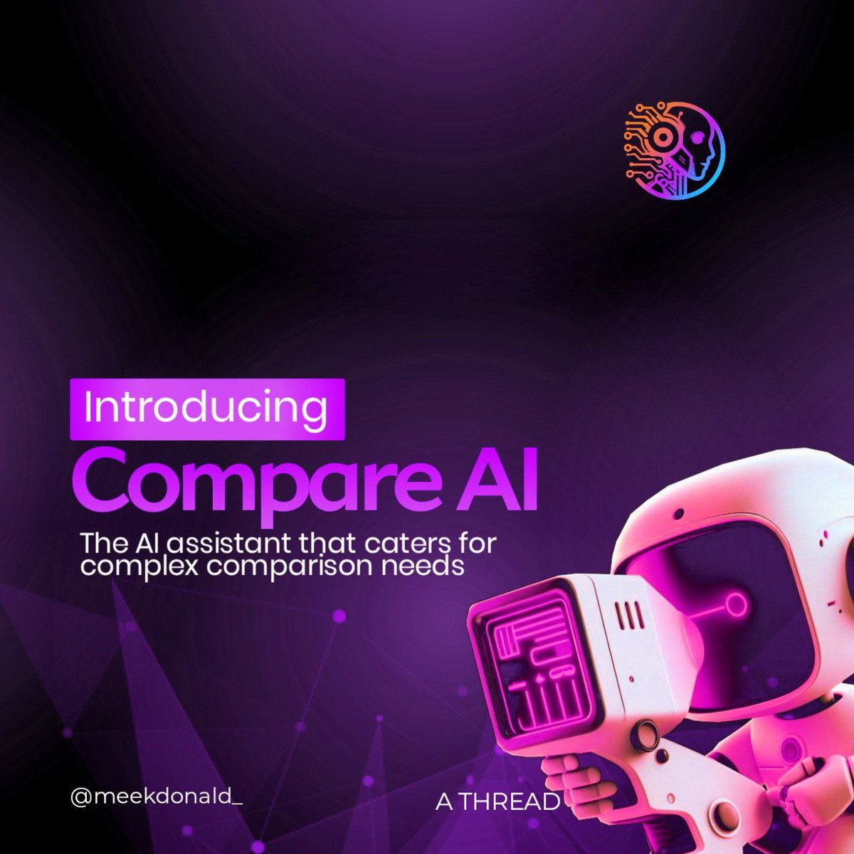 It's no news that money follows innovation &amp; we have seen that play recently in this mini bull season especially with AI tokens

With the AI narrative on steroids, keeping an eye on new products that fits this narrative allows you to maximize gains

Here's a thread on a new gem