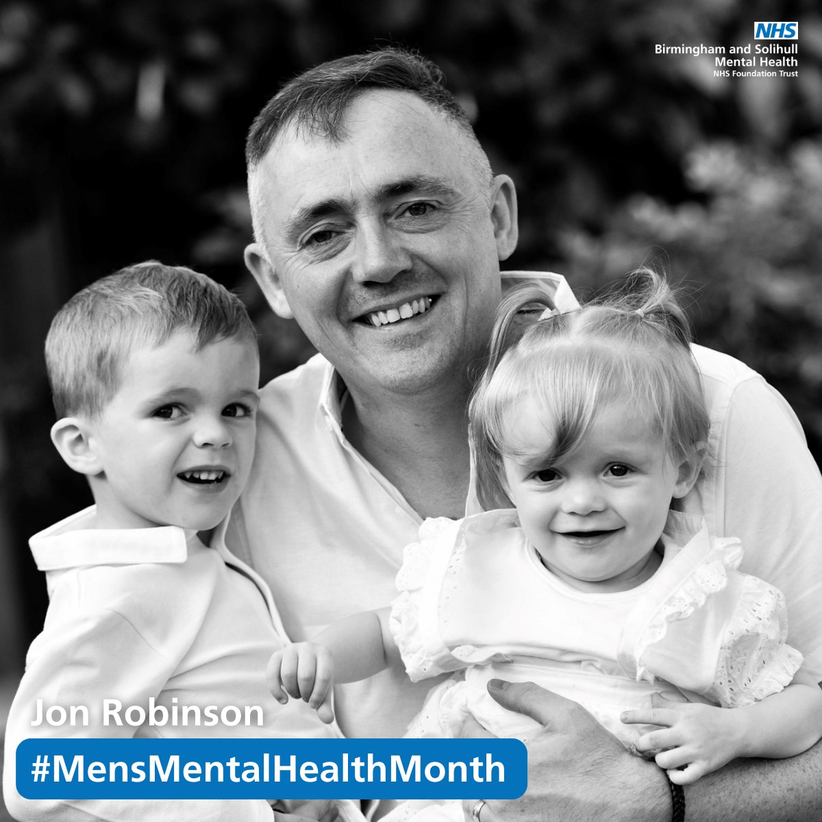 "One of the hardest parts was the inability to express my struggles" says Jon💙

Jon encourages all men to break the silence when it comes to talking about their mental health and we couldn't agree more! 👏

Read the full story 👉bsmhft.nhs.uk/about-us/news/…

#MensMentalHealthMonth