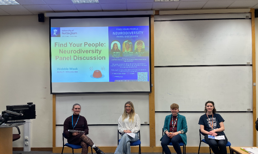 A great turn-out and some very thought provoking discussions about neurodiversity in academia and within the workplace! Thank you to my fantastic panel! <a href="/notts_psych/">School of Psychology, University of Nottingham</a> <a href="/UniofNottingham/">Uni of Nottingham #WeAreUoN</a>