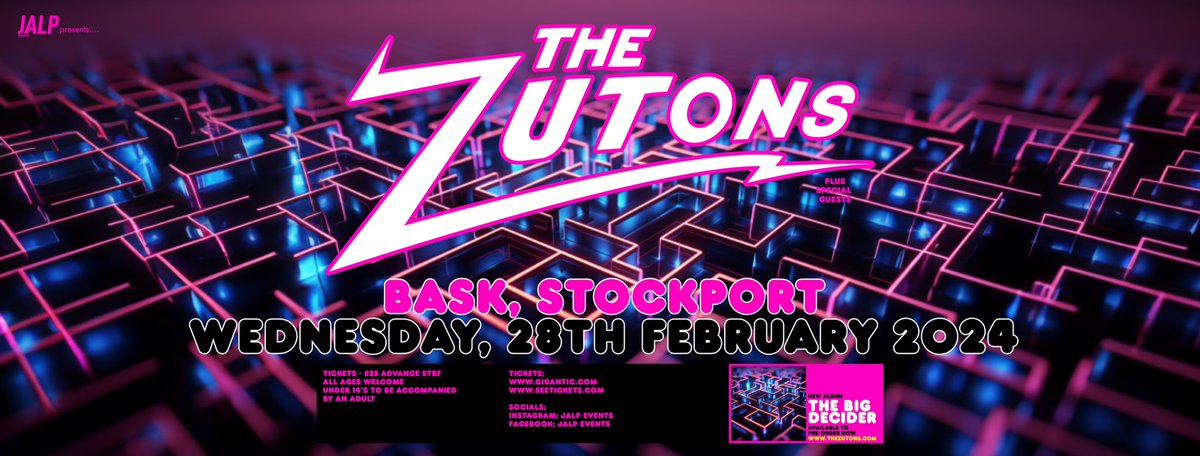5 minutes til <a href="/ZutonsThe/">The Zutons</a> pre-sale! You ready? 💜