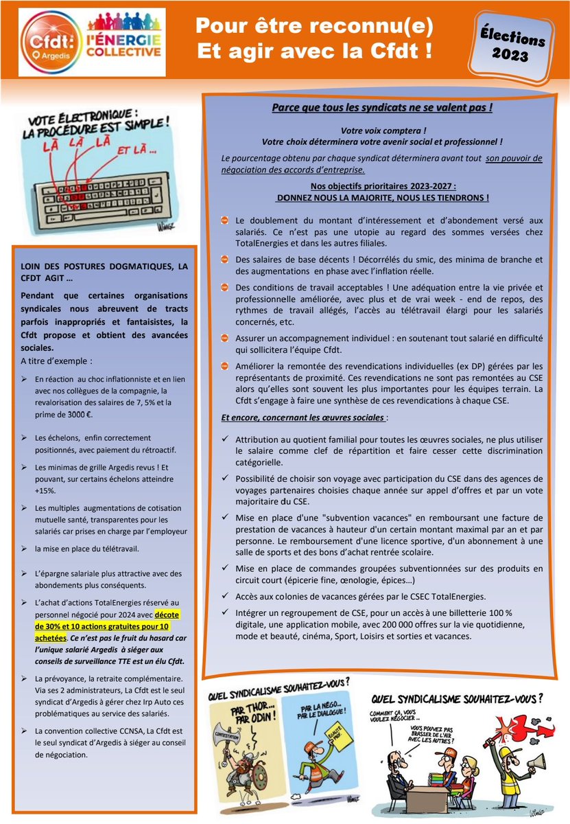 CFDT ARGEDIS tweet media