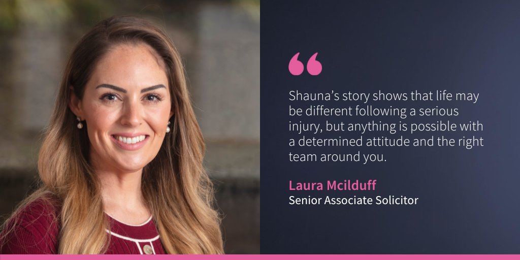 Irwin Mitchell (@irwinmitchell) on Twitter photo Our expert <a href="/LauraMcIlduffIM/">Laura Mcilduff</a> has supported Shauna since a road crash left her with a #SpinalCordInjury. Shauna’s come a long way in rebuilding her life thanks to her resilience and the support around her. Read her story this <a href="/Brakecharity/">Brake, the road safety charity</a> #RoadSafetyWeek: bit.ly/3MQQu0r Our expert <a href="/LauraMcIlduffIM/">Laura Mcilduff</a> has supported Shauna since a road crash left her with a #SpinalCordInjury. Shauna’s come a long way in rebuilding her life thanks to her resilience and the support around her. Read her story this <a href="/Brakecharity/">Brake, the road safety charity</a> #RoadSafetyWeek: bit.ly/3MQQu0r