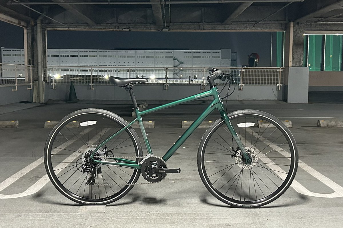 twopedal's tweet image. store.twopedalcycles.com/?pid=177425028

Cannondale Quick 5 Emerald

深みのあるグリーンが光る一台
街乗りやサイクリングに是非ご活用ください！

#cannondale #quick5
