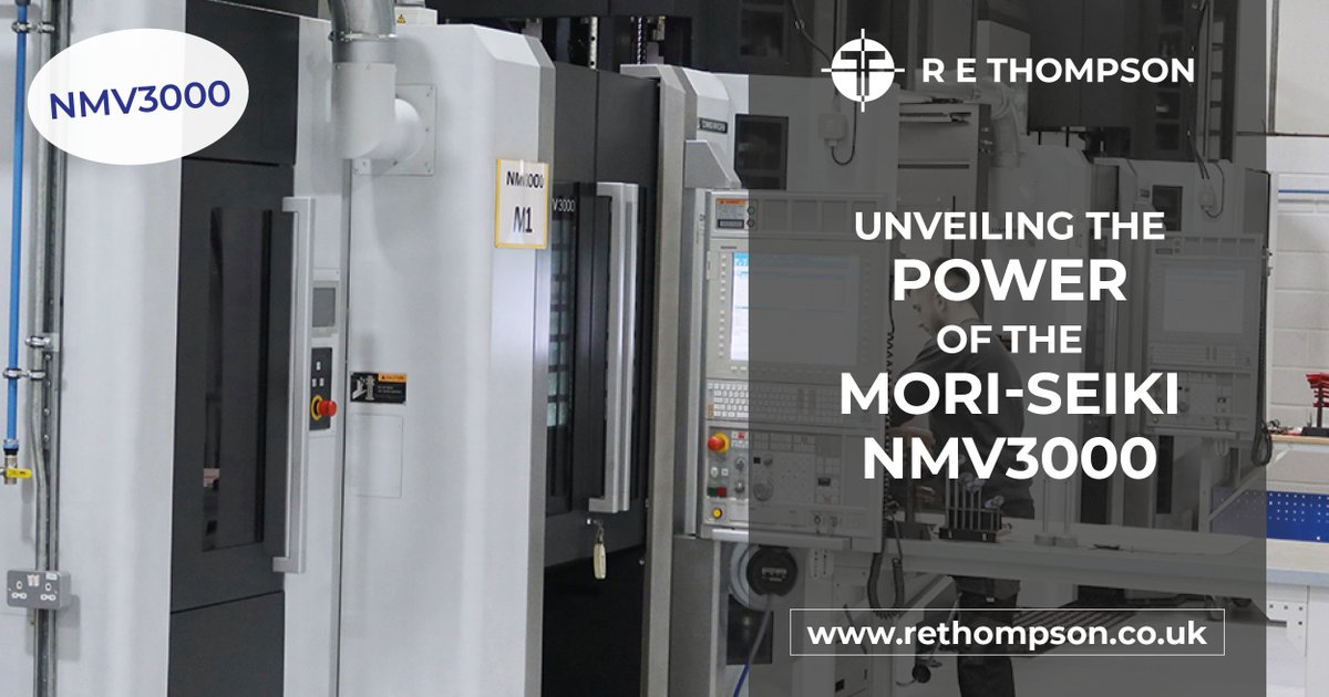 We have four NMV3000 machines here at R E Thompson. Featuring an advanced 114 pallet automatic palette changer, these machines seamlessly automate task transitions... find out more: zurl.co/7Wj5
