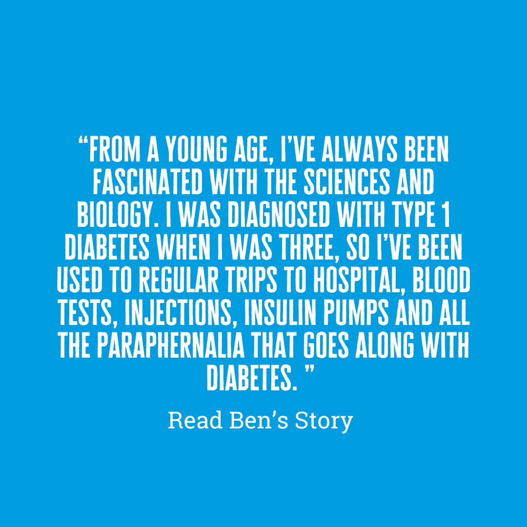 Meet Ben 👋🏼 7 years ago we took him on a visit to a diabetes research lab when he was 8-years-old. 7 years later, 15-year-old Ben is doing work experience at the same lab, dreams of becoming a scientist and finding a cure for #Type1Diabetes 🔬 👇🏼 orlo.uk/RYbH0