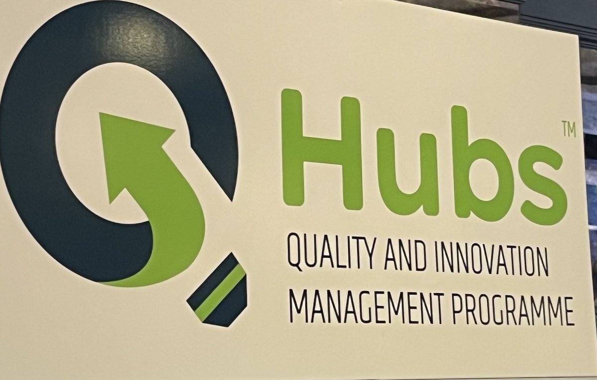 This morning @simoncoveney launched the #QHubs Programme for the #NationalHubNetwork. Funded by @Entirl & @DeptEnterprise and managed by @CEAIreland, this is a #worldfirst and will pave the way for continual performance improvement for the Network.