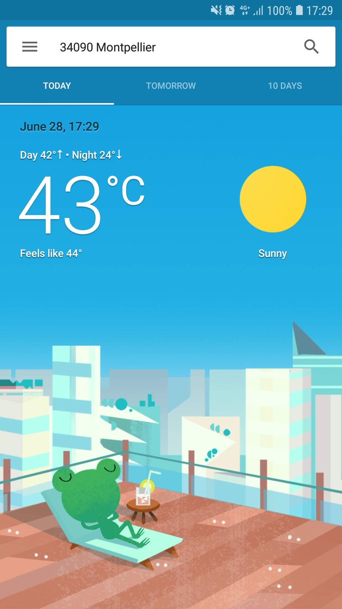 dadideo's tweet image. J'ai eu l'alerte rouge là-bas en 2019, interdiction des activités extérieures, plus de stands à #SunnyTech..
Des températures entre 41 et 44 degrés (à l'ombre) ☀️☀️ 46 degrés, comme sensation thermique théorique 🔥🔥🔥