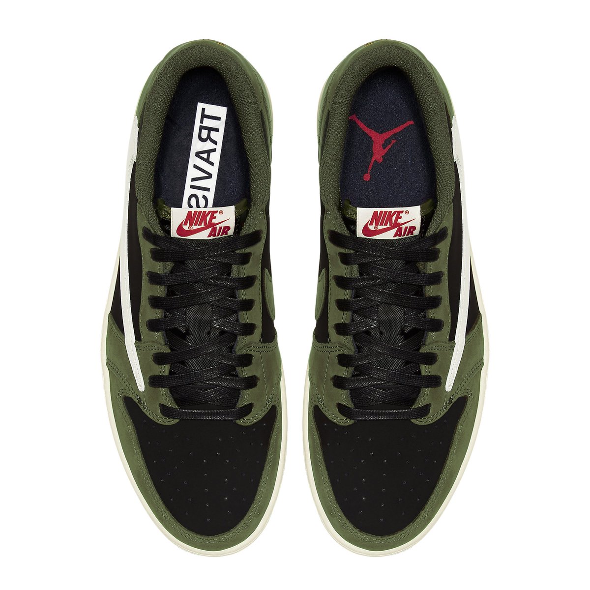 sneakerhack1's tweet photo. 【モックアップ】
TRAVIS SCOTT x NIKE AIR JORDAN 1 LOW の新カラーが2024年秋に発売か
（トラヴィススコット エアジョーダン1ロー 新作スニーカー）
BLACK/SAIL-MEDIUM OLIVE-MUSLIN
DM7866-002
https://t.co/GJpxezfwqV https://t.co/k1SX7W55Tx