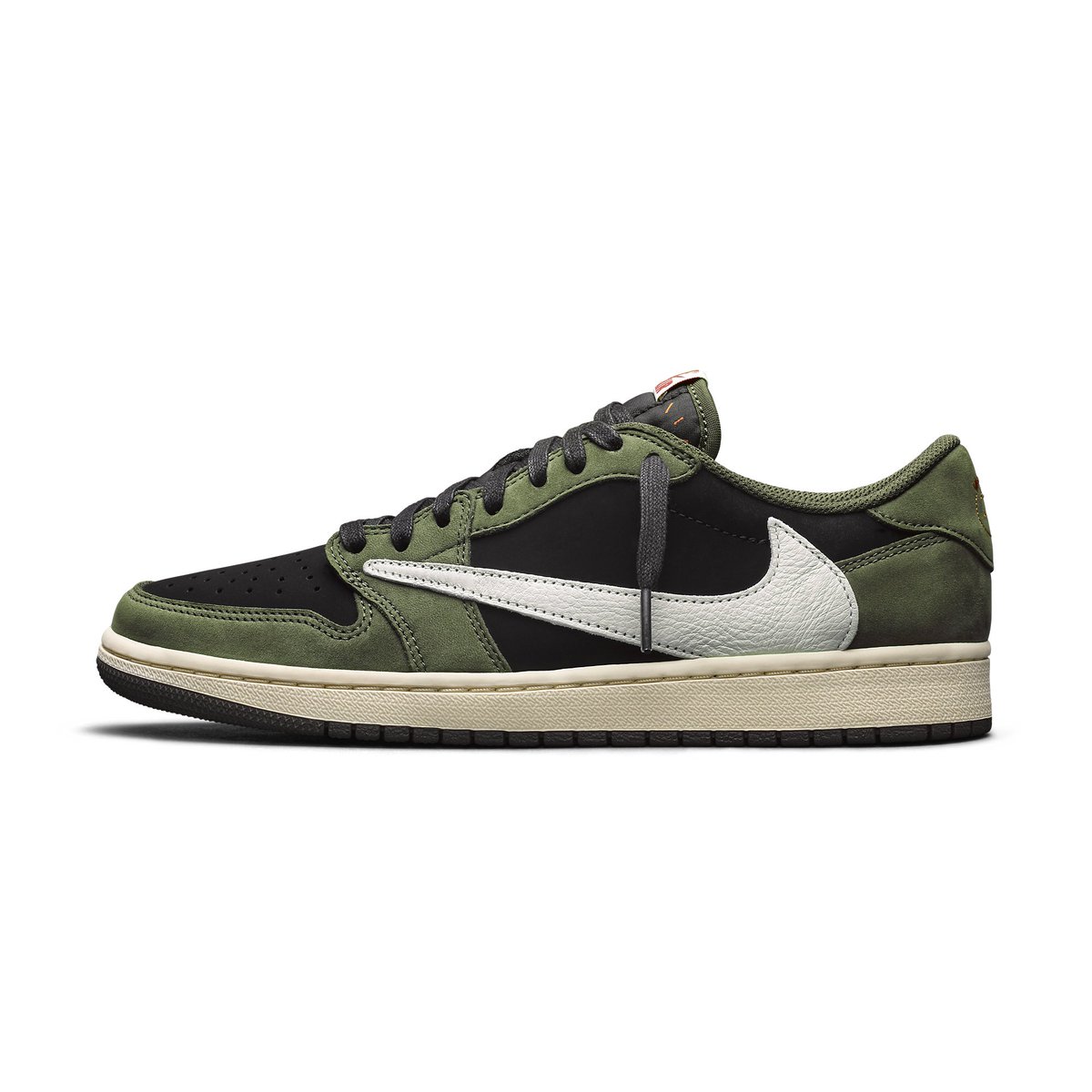sneakerhack1's tweet photo. 【モックアップ】
TRAVIS SCOTT x NIKE AIR JORDAN 1 LOW の新カラーが2024年秋に発売か
（トラヴィススコット エアジョーダン1ロー 新作スニーカー）
BLACK/SAIL-MEDIUM OLIVE-MUSLIN
DM7866-002
https://t.co/GJpxezfwqV https://t.co/k1SX7W55Tx