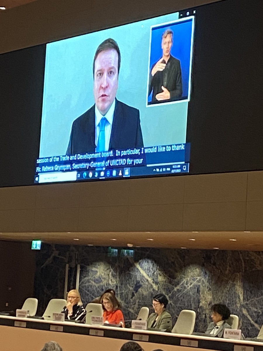 EIF4LDCs's tweet photo. .@UNCTAD &amp; @Ulkoministerio launching a report on "Inclusive trade &amp; persons with disabilities".

This report marks a crucial stride in shaping a more inclusive trade policy agenda, echoing the pledge of the 2030 Agenda for Sustainable Development.

Report: https://t.co/EYyU4sPlMN https://t.co/L50lFa1KHx