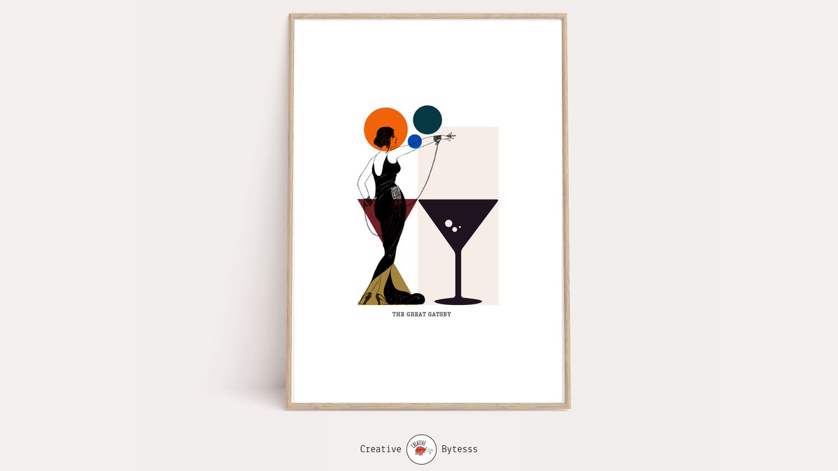 GremlinAura's tweet image. The Great Gatsby Movie Poster, Scott Fitzgerald Book Cover Art Print etsy.me/3SSORTD via @Etsy #GreatGatsby  #GatsbyParty #FlapperStyle #ArtDecoDesign #GatsbyEra #1920sGlamour #JazzAgeArt #VintageGatsby #GatsbyInspired  #qualitypixels #homedesign #printableillustration