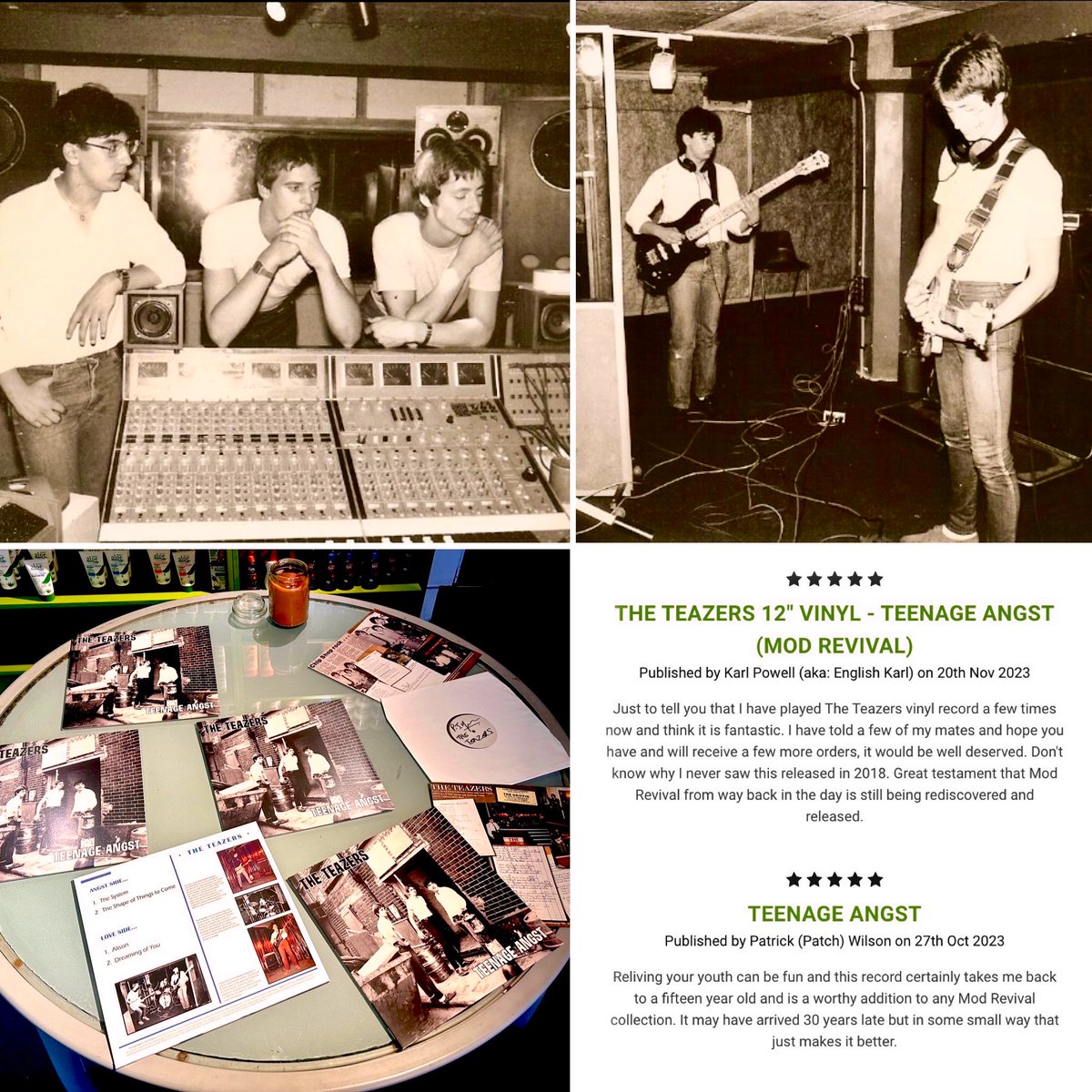 🎯 I’m just blown away by the recent interest shown in our music recorded over 41 years ago. We have been shipping signed copies all over the UK & Europe. Thank you @lozleusby for your great Mod Revival Facebook group. We’ve been asked to play at a festival next year. Amazing! 🎸