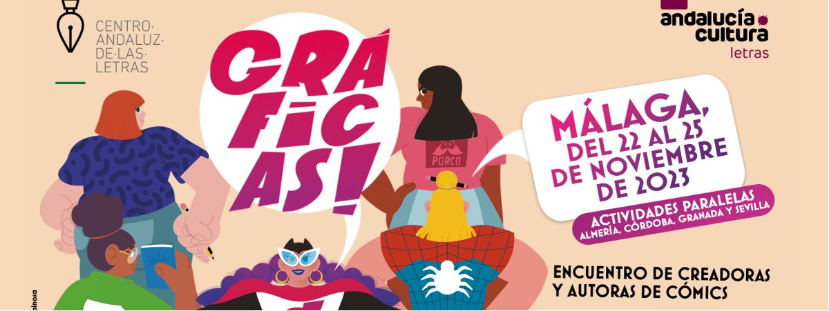 📢 Nuestras ilustradoras, Ilu Ros y <a href="/AnaMushell/">Ana Müshell</a> participarán en el Festival Gráficas! (<a href="/Graficascomic/">Gráficas!</a>) de <a href="/letrasandalucia/">Centro Andaluz de las Letras</a> que se celebra en #Málaga.

Abrimos hilo con toda la información ⬇️