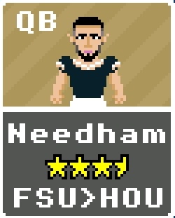 Before we turn the page to the next chapter in Michigan, we'd like to give a shout-out  to Quarterback Reuben Needham. 

Needham won back to back Heismans/Simons and was drafted in the first round by the Houston Texans. #FSULegend #GoNoles #NFL    #RBCollege