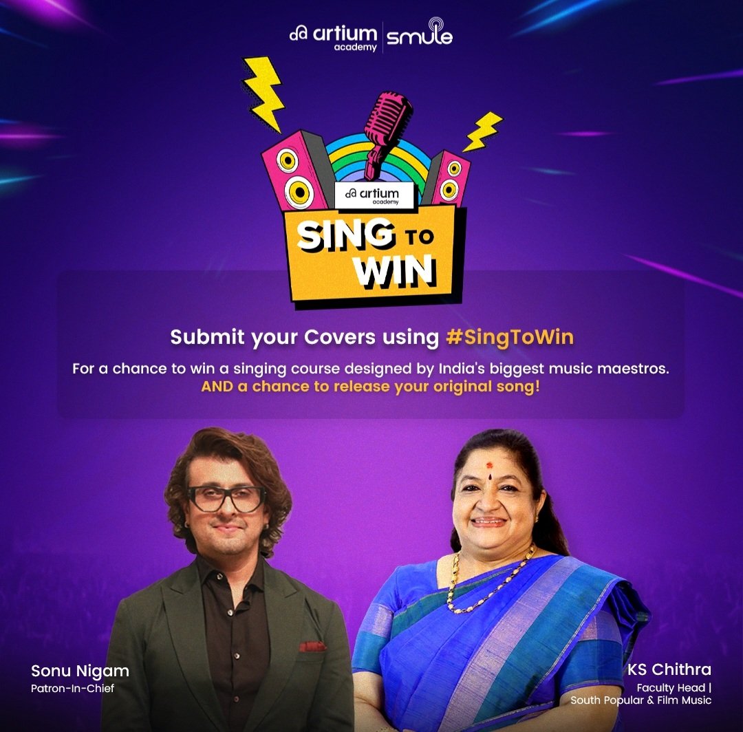 Smule India tweet media
