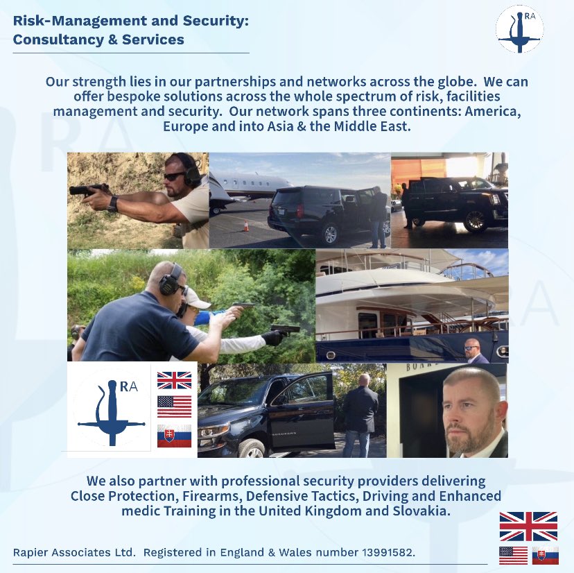 RapierAssoc's tweet photo. Our strength is in our partnership working and established networks across the world.  #RapierAssoc #Security #RiskManagement https://t.co/YIx9zaTTpO