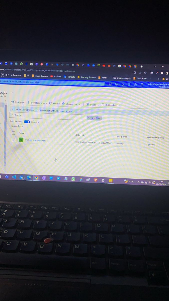 chicharitoonly's tweet image. Thank you ☺️ @RelianceInfoSys @ModivaCommunity 
Learning never stop. 
#AzureCloud #MicrosoftEntraID  #SystemsAdmin #ITAdmin #cloud
