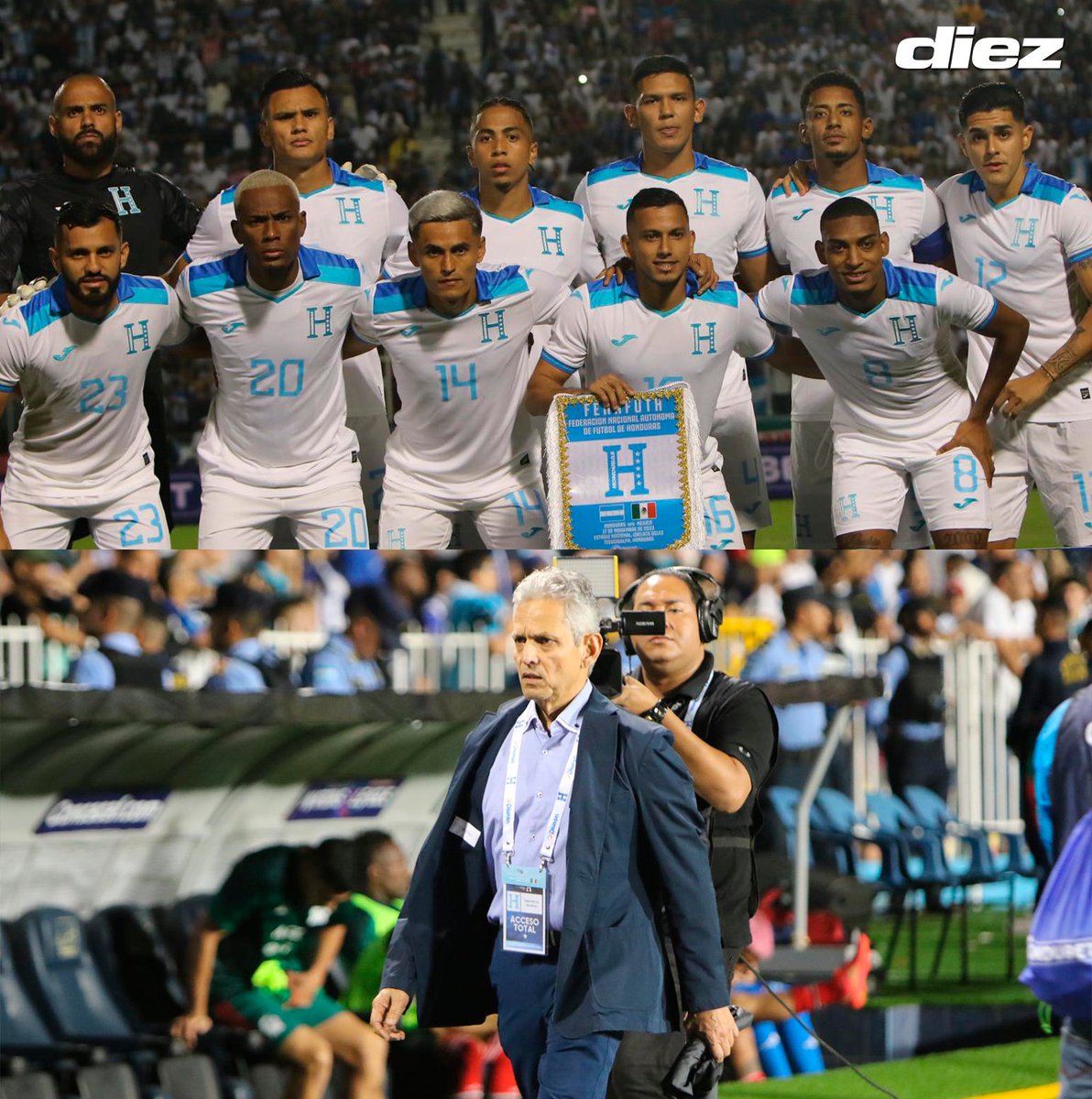 Nada que reprocharles, muy orgulloso de ustedes que viva Honduras