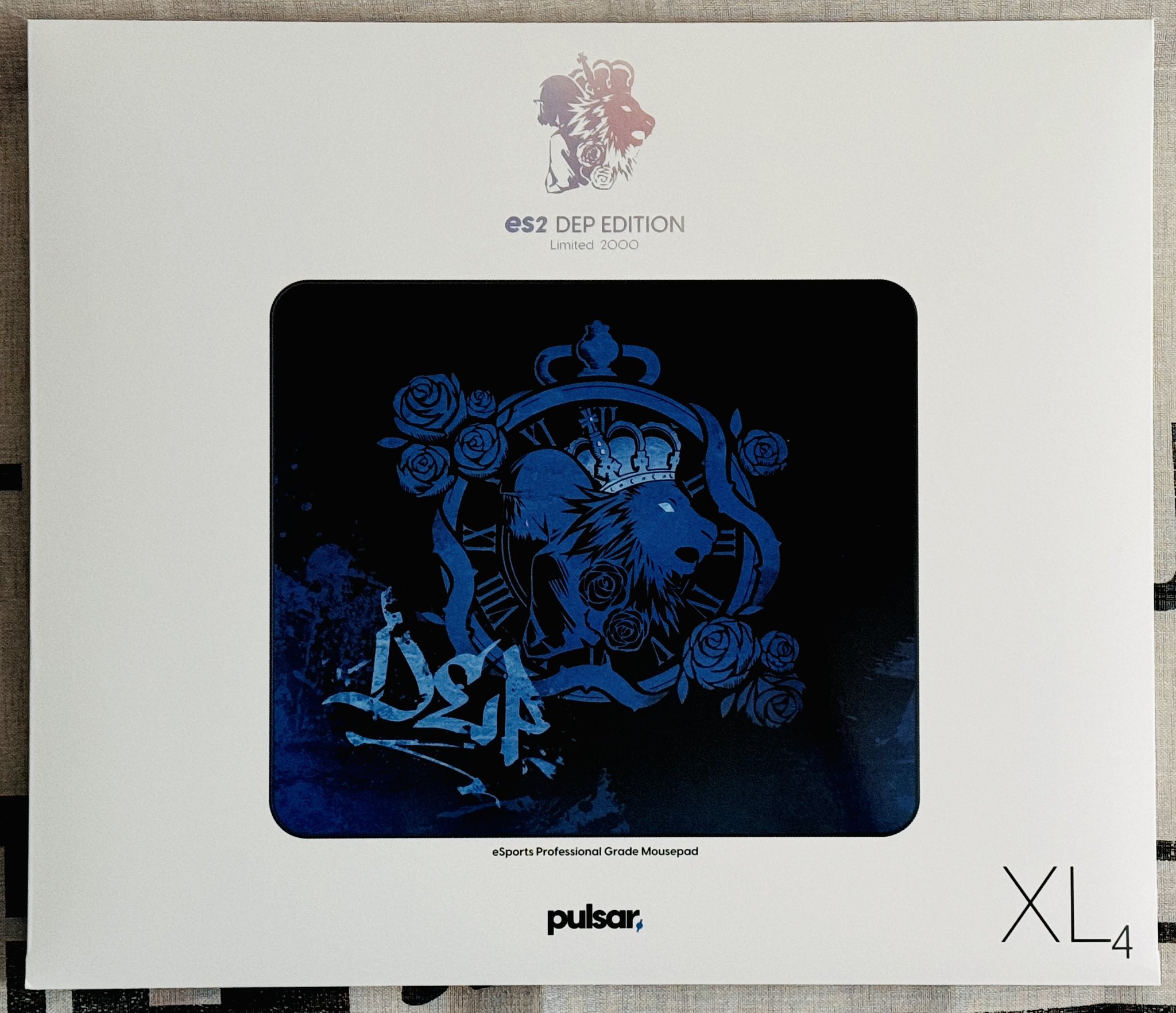 pulsar es2 DEP EDITION ES2 eSports Mousepad 4mm L~XL (Medium Speed