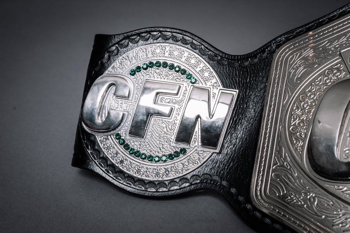 𝙄𝙉𝙏𝙍𝙊𝘿𝙐𝘾𝙄𝙉𝙂… The CFN Championship Belt 🔥 Custom made, hand  crafted and unique… The CFN Titles are a thing of beauty! No less than  THREE CFN Belts are up for grabs at #CFN3