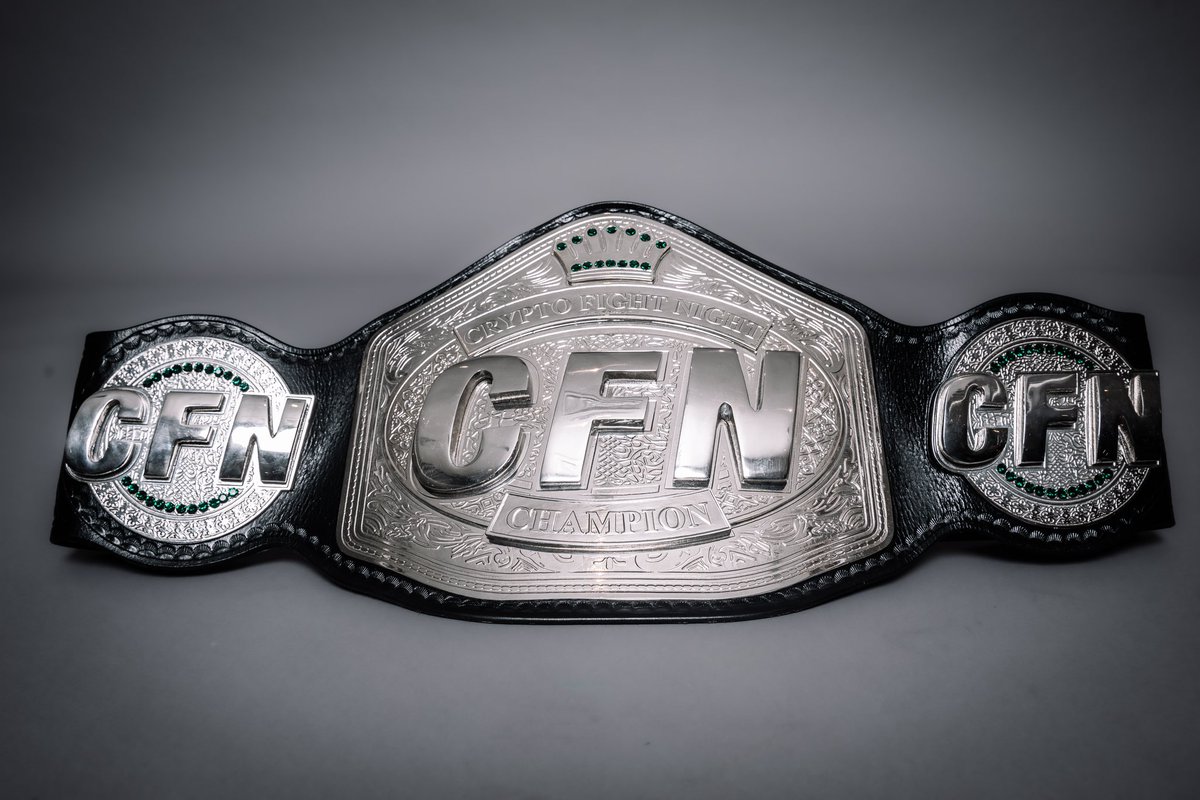 𝙄𝙉𝙏𝙍𝙊𝘿𝙐𝘾𝙄𝙉𝙂… The CFN Championship Belt 🔥 Custom made, hand  crafted and unique… The CFN Titles are a thing of beauty! No less than  THREE CFN Belts are up for grabs at #CFN3