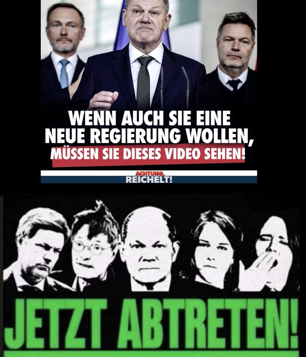MichaelKuhr's tweet photo. #Scholz ist nicht nur der schlechteste #Bundeskanzler den wir je hatten, sondern auch menschlich eine schwache #Persönlichkeit ohne #Rückgrat!
Er hat in seinem #Kabinett einen #Gesundheitsminister, den die Krankenkassen und Ärzte verweigern. 
Eine #Außenministerin die rhetorisch und intellektuell eine glatte sechs ist. 
Einen #Arbeitsminister der großzügig mit dem Geld der Steuerzahler arbeitsunwillige alimentiert. Einen #Wirtschaftsminister der die deutsche #Wirtschaft an die Wand gefahren hat. Einen #Verteidigungsminister, der Kriegstauglich sein will, ohne sich überhaupt verteidigen zu können.
Und einen #Finanzminister, welcher wissentlich eine Umwidmung zugestimmt hat, welche damals schon verfassungswidrig war.
Ganz zu schweigen von den eigenen Gedächtnislücken. Und das alles unter den Augen und der Zustimmung der #CDU. Liebe CDU-Mitglieder, auch wir sind volles Rohr mitschuldig. Wann trennen wir uns von diesen ganzen Merkelianern und ziehen zusammen mit der #AfD Deutschland aus dem Dreck? 
🇩🇪 braucht 🖤💙 für ein besseres 🇩🇪 ! @WerteUnion @_FriedrichMerz @CDU @Alice_Weidel @jreichelt @niusde_ #neuwahlen