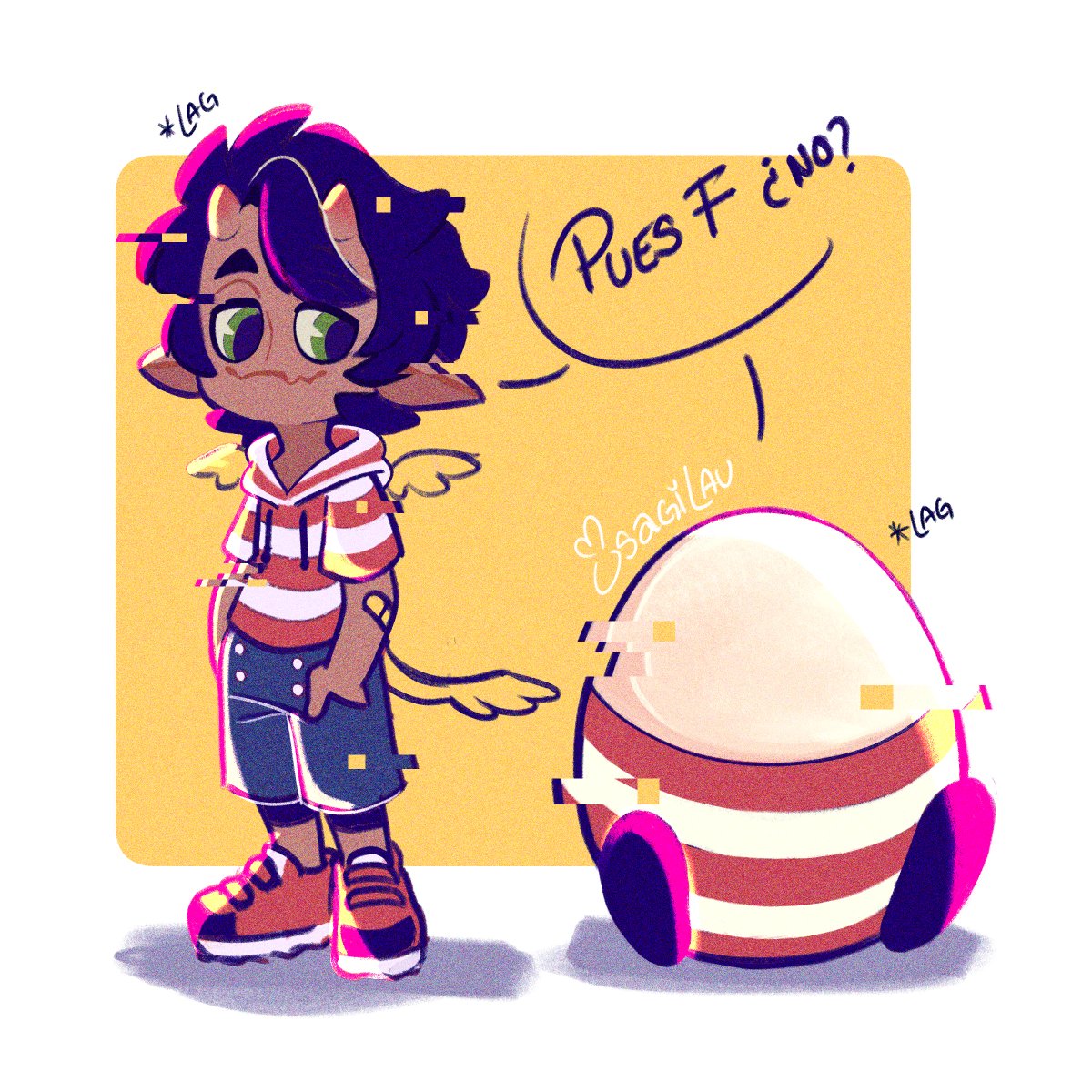UsagiLau's tweet photo. Pepito con lag <3
#qsmpfanart #qsmpeggs #qsmppepito #qsmp https://t.co/PPURDZ4pfY