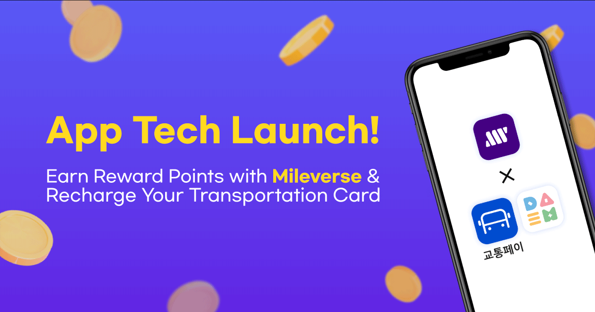 🔔 Exciting News! #MileVerse has partnered with #Tmonet. 🤝 

Use your #MVPs to recharge transportation cards via the Damdam app! 🚍🛒 

🌍 Expanding blockchain utility into real-life applications. 

📲 Get Mileverse  

Google Play  - bit.ly/2LkYoSJ

App Store -