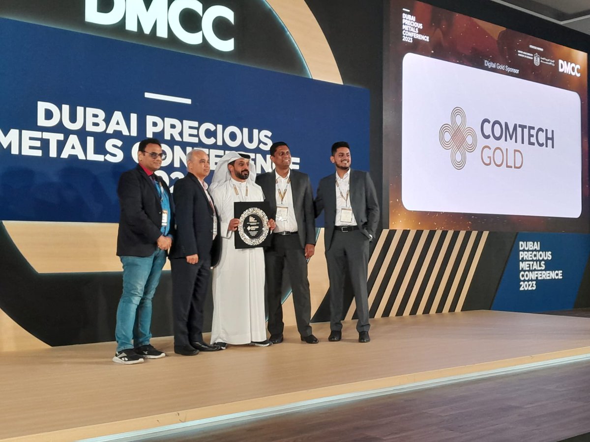 Comtech Gold has been conferred the prestigious Digital Gold Sponsor award at DPMC 2023! This recognition is a testament to our commitment to innovation and leadership in the precious metals industry. 

A heartfelt thank you to everyone who has been part of our journey and