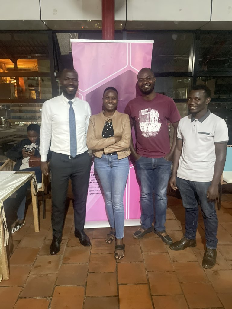 racmgahinga's tweet image. Building bonds in our Rotaract club is more than just teamwork – it's a shared commitment to service and friendship. Together, we make a difference! @RotaractKlaCity
#RotaractFamily #Teamwork