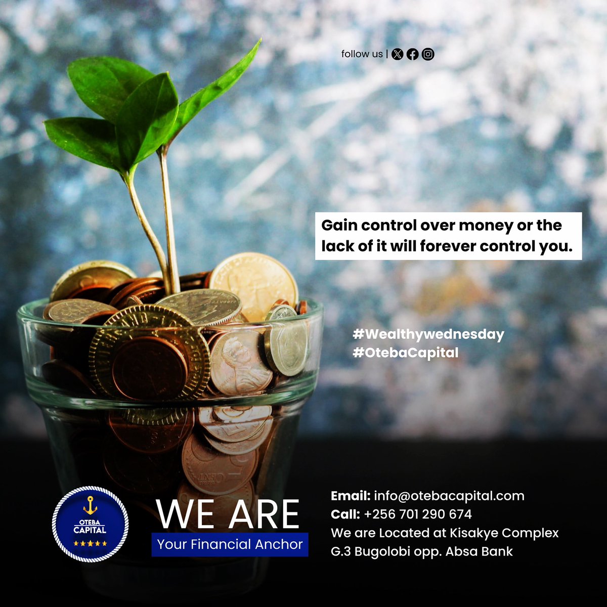 OtebaCapital's tweet photo. As Nva Kampala continues to trend..Having a better perspective of where and how money gets spent, managing your finances comes in handy/key. #WednesdayWealth #otebacapital #yourfinancialanchor #gotosolution #comegetaheadstart #TrendingHot https://t.co/AuyE4upb3v