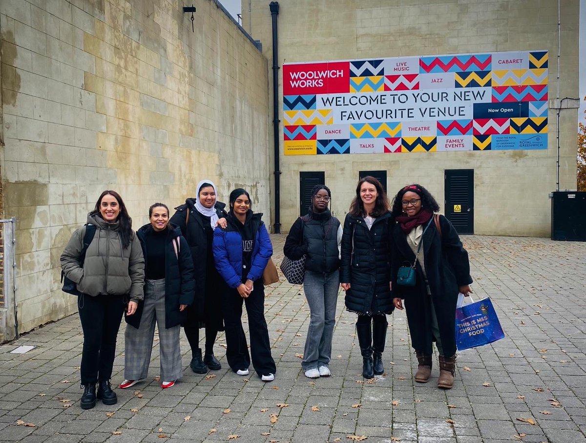 As #LondonIsOurCampus, we visited <a href="/woolwich_works/">Woolwich Works</a> (here w/<a href="/ilariapapp/">Ilaria Pappalepore</a> &amp; Dr Rutendo Musikavanhu) - a unique op to see demands of working in an environment that produces a range of events befitting the varied cultures of #WoolwichArsenal community. Thank you for having us!