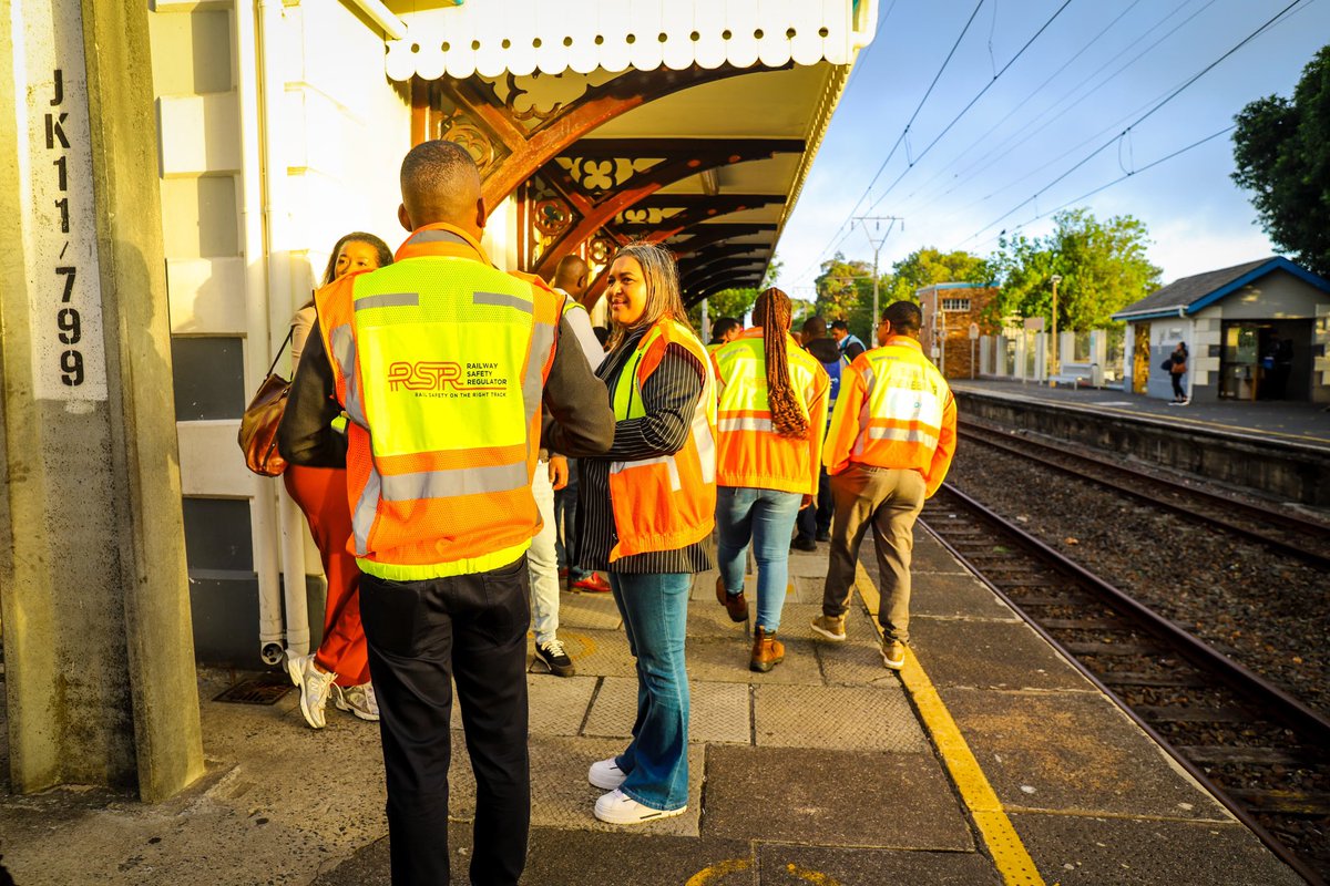 This station and level crossing inspection at Kenilworth is part of the Board’s oversight on the Regulator’s mandate to ensure safety in rail operations.