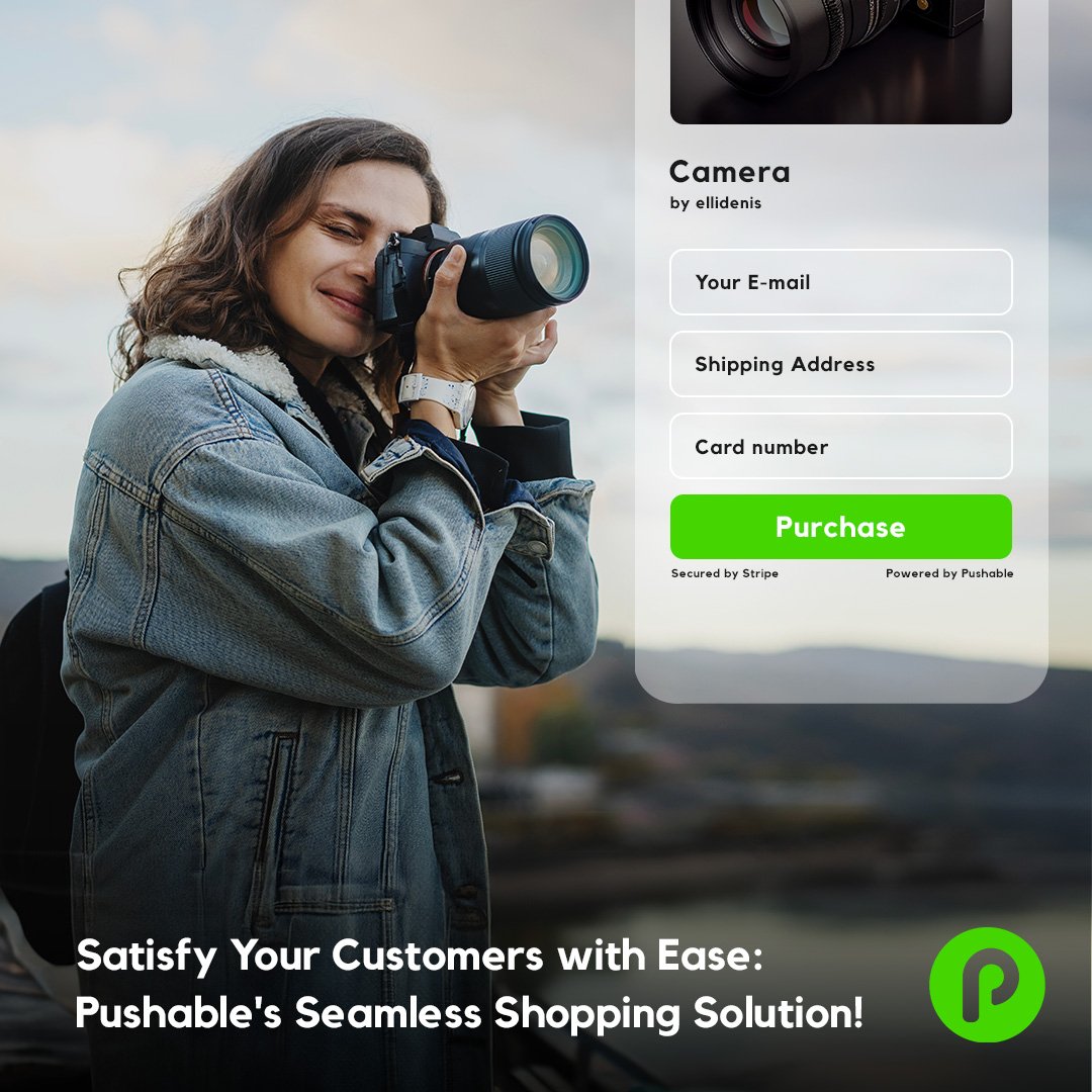 PushableApp's tweet photo. 📸 Click, capture, sell with #Pushable. For photographers, selling gear is as easy as taking a stunning shot. #PhotographyBusiness #SeamlessSelling #SnapSellSucceed https://t.co/uyfRetyGN6