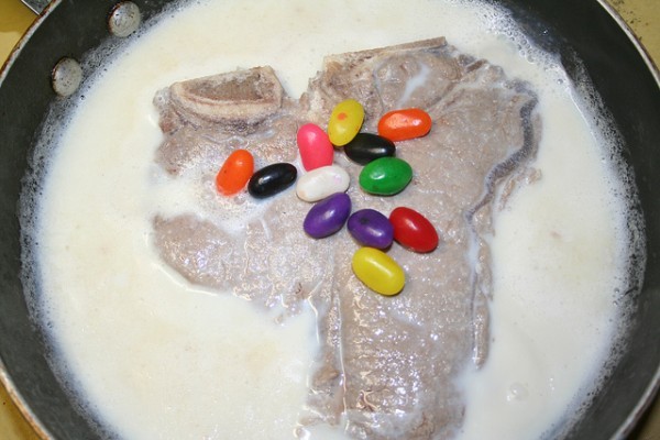 milk steak tweet media