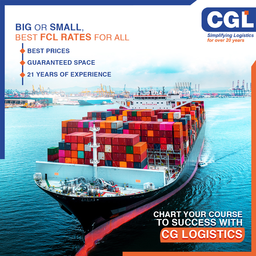 CGLogistics2002's tweet photo. Your cargo, our commitment!
⚓️✨ With our FCL services, enjoy the assurance of guaranteed space—because your shipments deserve nothing less.
Elevate your logistics experience with @CGLogistics2002 ! 🌐📦
#FCLServices #ShippingConfidence #LogisticsInnovation #CGL #CGLogistics https://t.co/9faI25W4rz