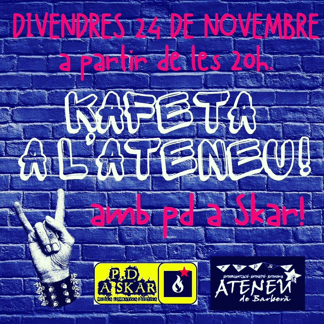 Divendres estaré tirant Temazarránganos a l' <a href="/AteneuBarbera/">Ateneu de Barberà</a> i si tu no vens, què farem? Ens veiem divendres per passar una bona estona!