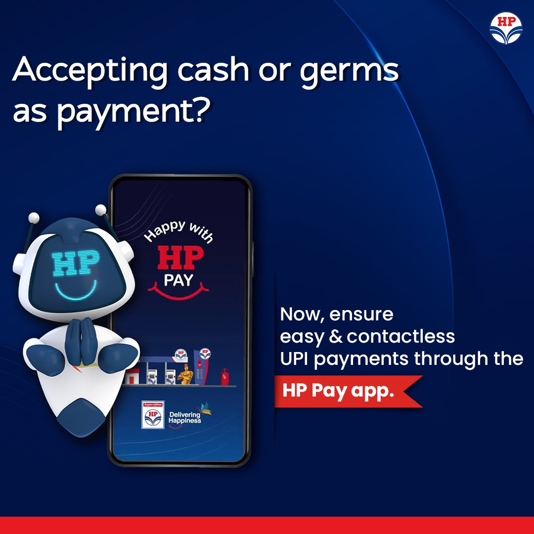 Refuel with ease using HP Pay. Our user friendly app streamlines your payment process, making it a swift, secure, stress free refueling experience Refuel with ease using HP Pay