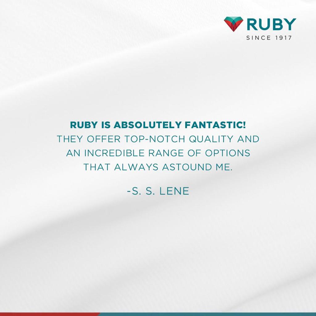 RubyMillsLtd's tweet photo. Thrilled to share the love! 💖
Real stories, real smiles. Thank you for being part of the Ruby family!

#RubyMills #CustomerLove #HappyCustomers #Testimonial https://t.co/UTFjmmP7cU